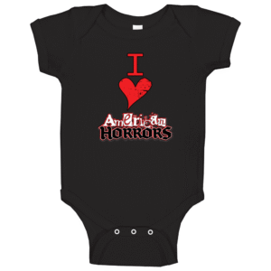 I Love American Horrors Baby One Piece