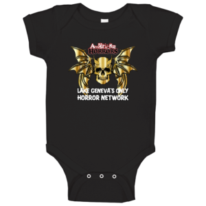 Winged Demon Skull Baby One Piece