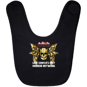 Winged Demon Skull Baby Bib