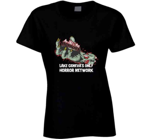 Zombie Hand Ladies T Shirt - Image 2