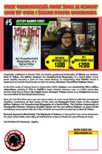 Big Book of Dahmer back cover!