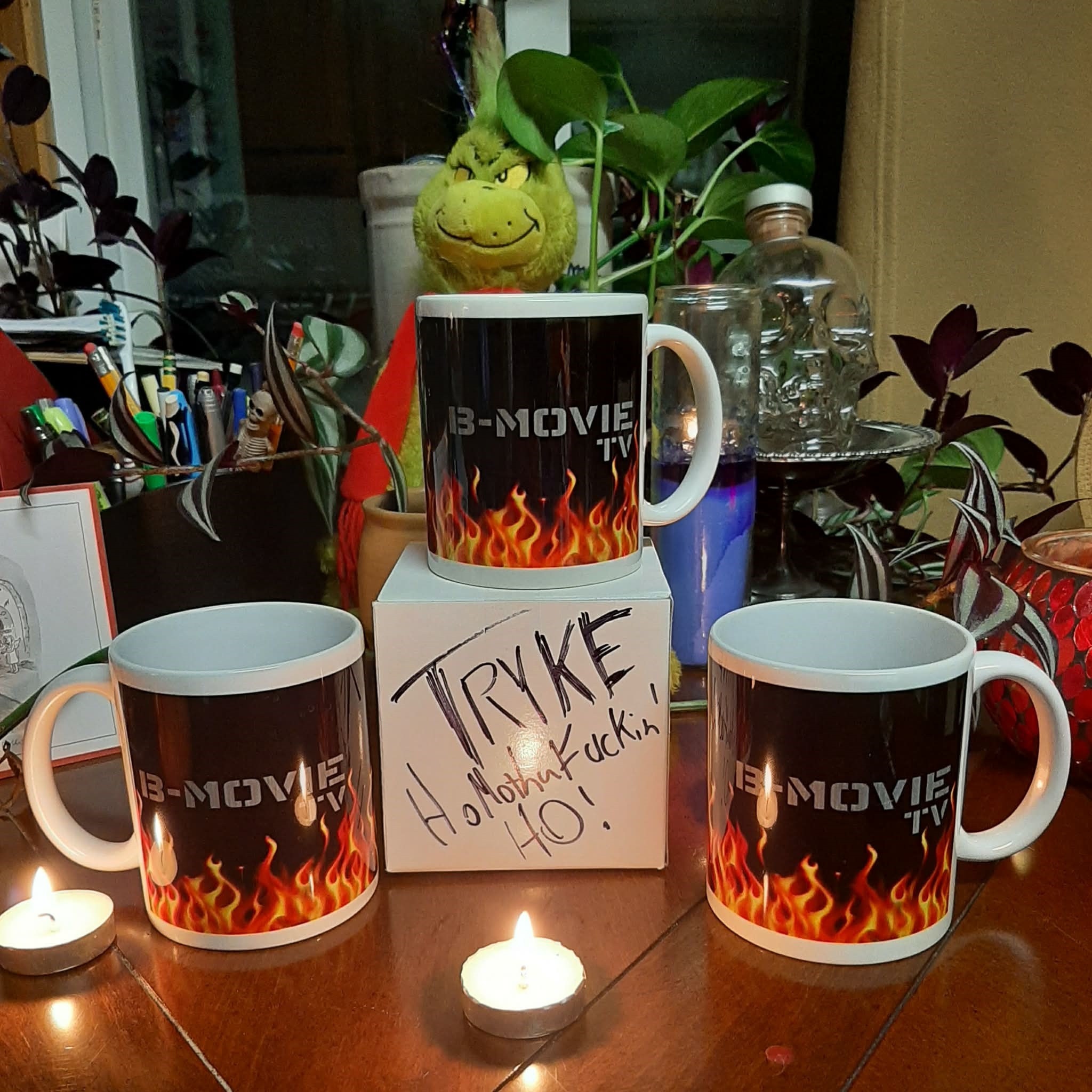 B-Movie TV 11oz White Coffee Mug - Image 3