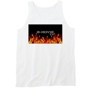 B-Movie TV White Tank Top